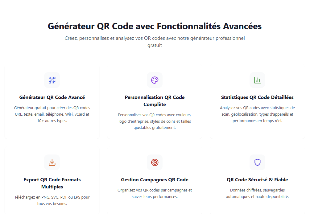 👉 InvexQR – Générateur de QR Codes personnalisés