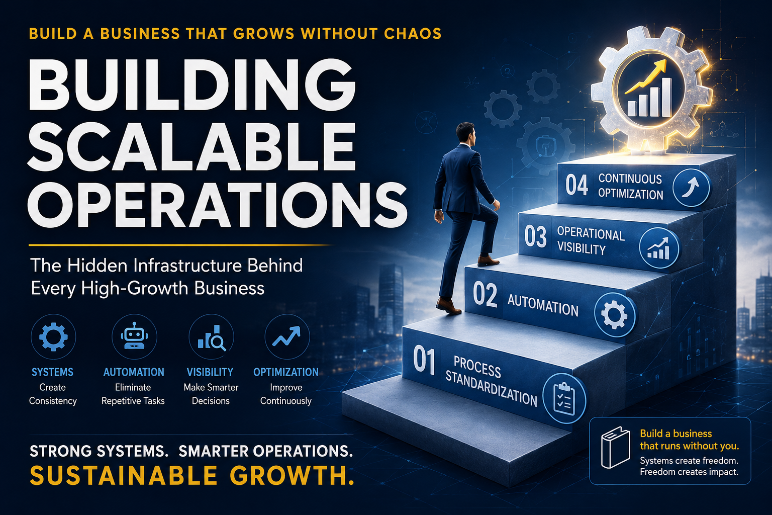 Building Scalable Operations: The Hidden Infrastructure Behind Every High-Growth Business